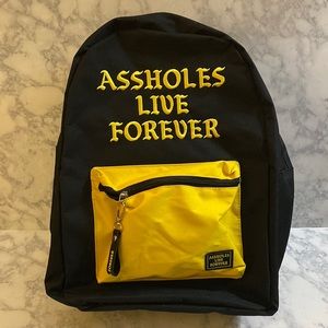 Black and Yellow Backpack